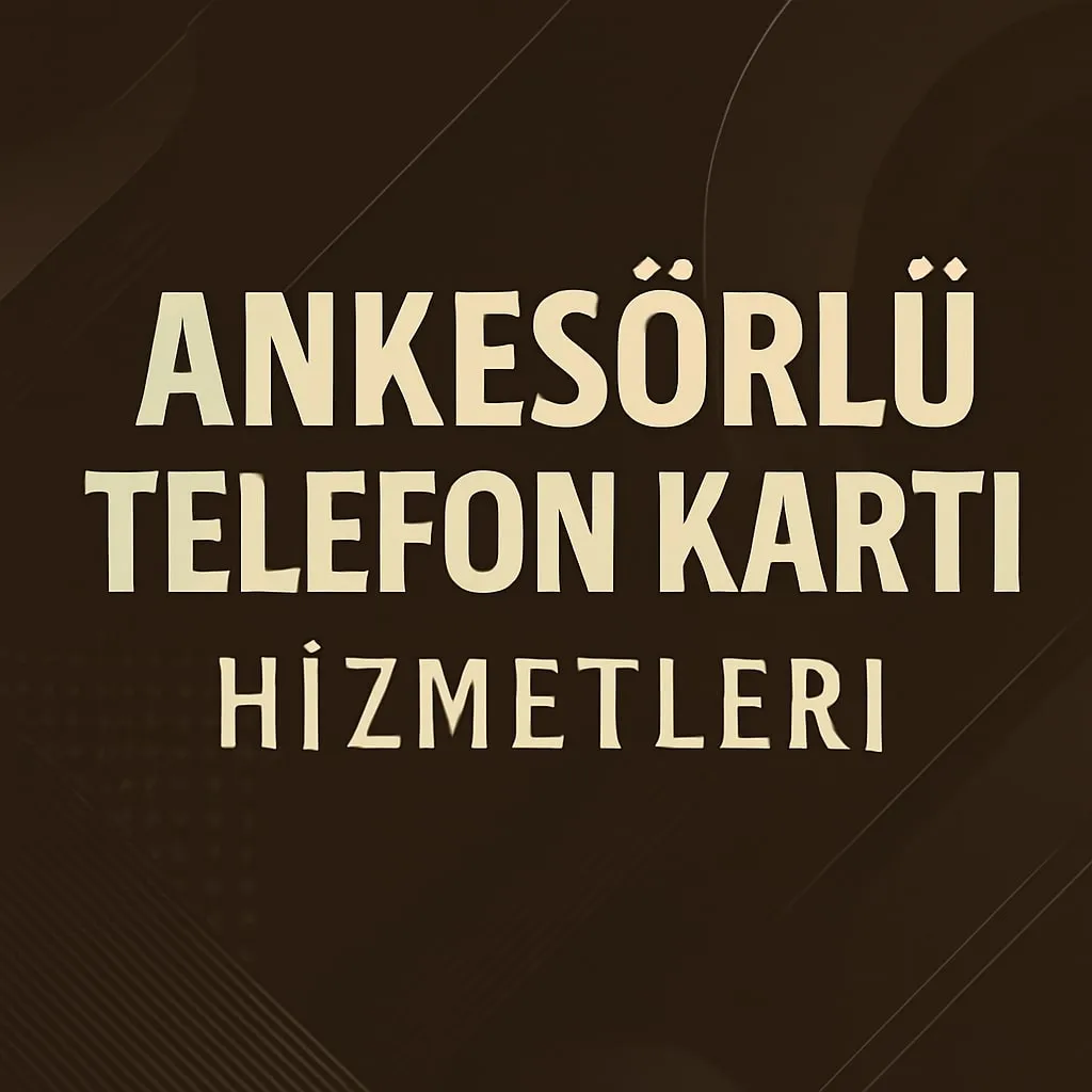 Ankesörlü Telefon Kartı Fiyatları